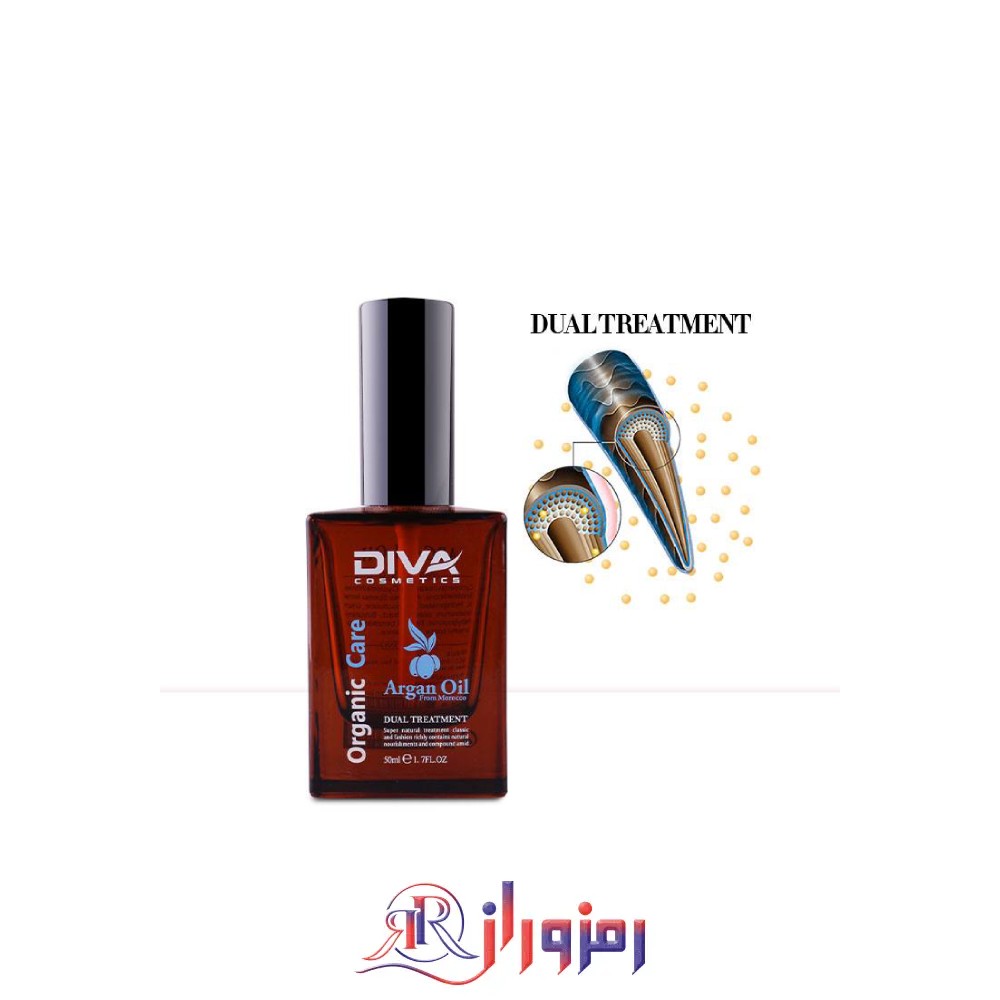 روغن آرگان diva حجم 50 میل